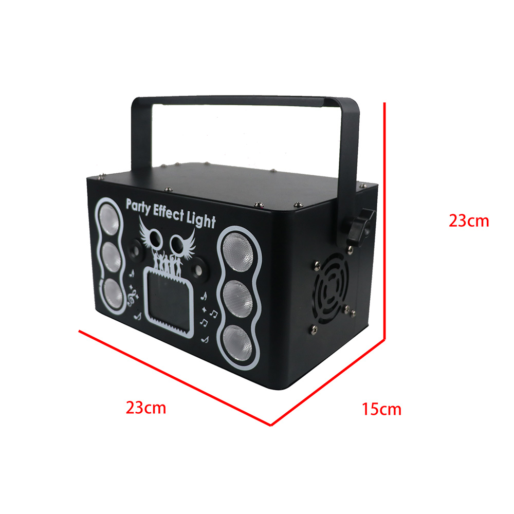 Dynamic DJ Laser: High-Power Interactive 6-in-1 Light System for Professional Effects