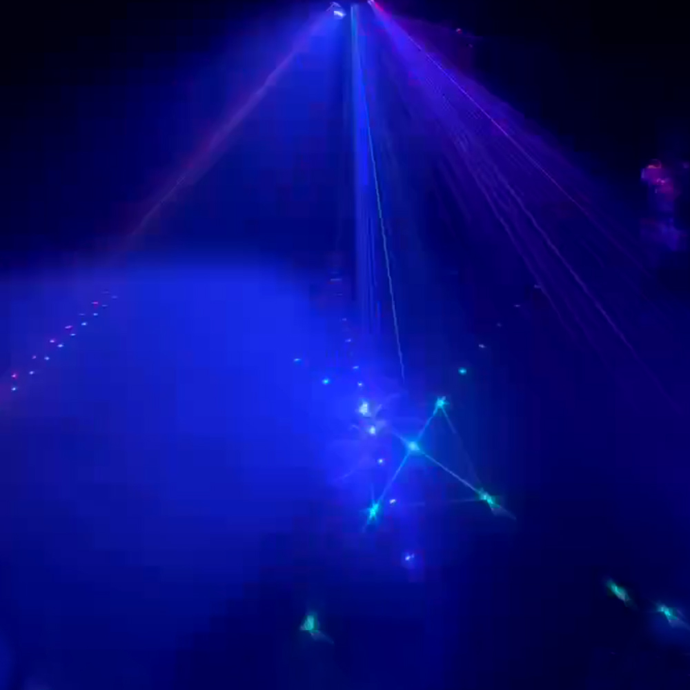 Laser Lights for Wedding: 15 Eyes, Full Color, 15W Power, Compact and CE Certified