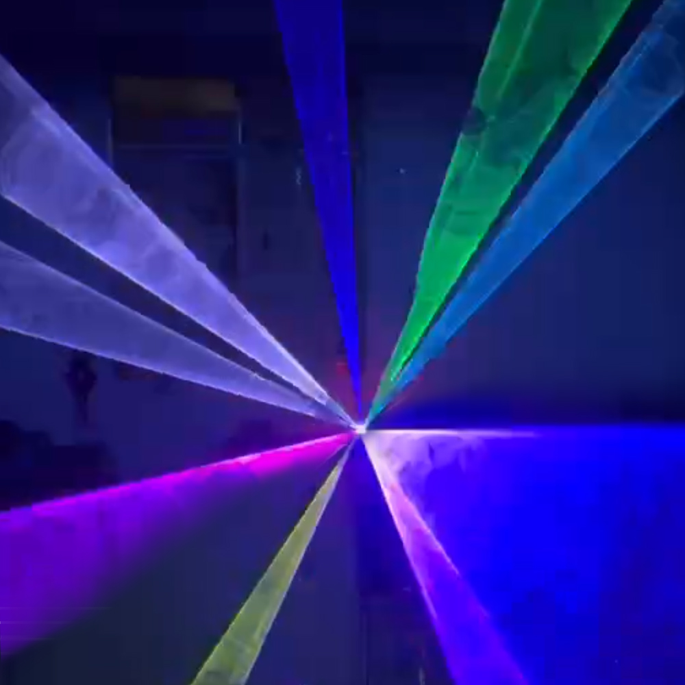 3W RGB Laser Light Full-Color, Animated Spectacle for Any Occasion