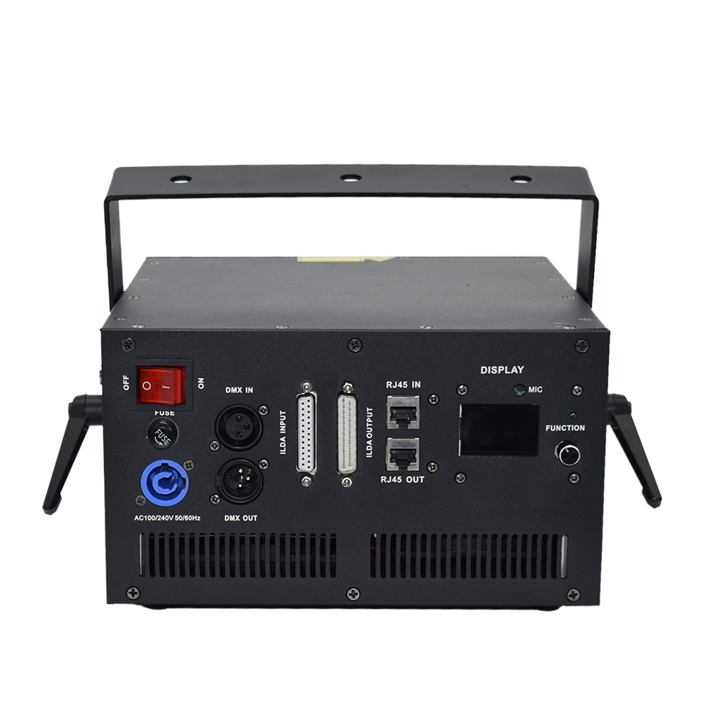 Professional Laser Lights: High-Powered 10W RGB, CE Certified, 8000hr Lifespan