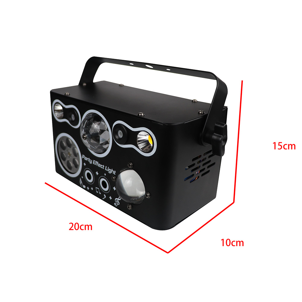 Global Star Movement 6 in 1: Multifunctional Laser Light System with Remote Control