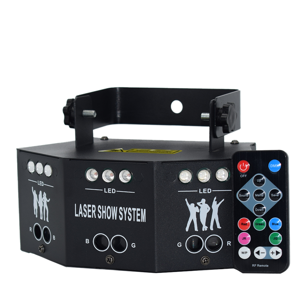 Laser Lights for Wedding: 15 Eyes, Full Color, 15W Power, Compact and CE Certified