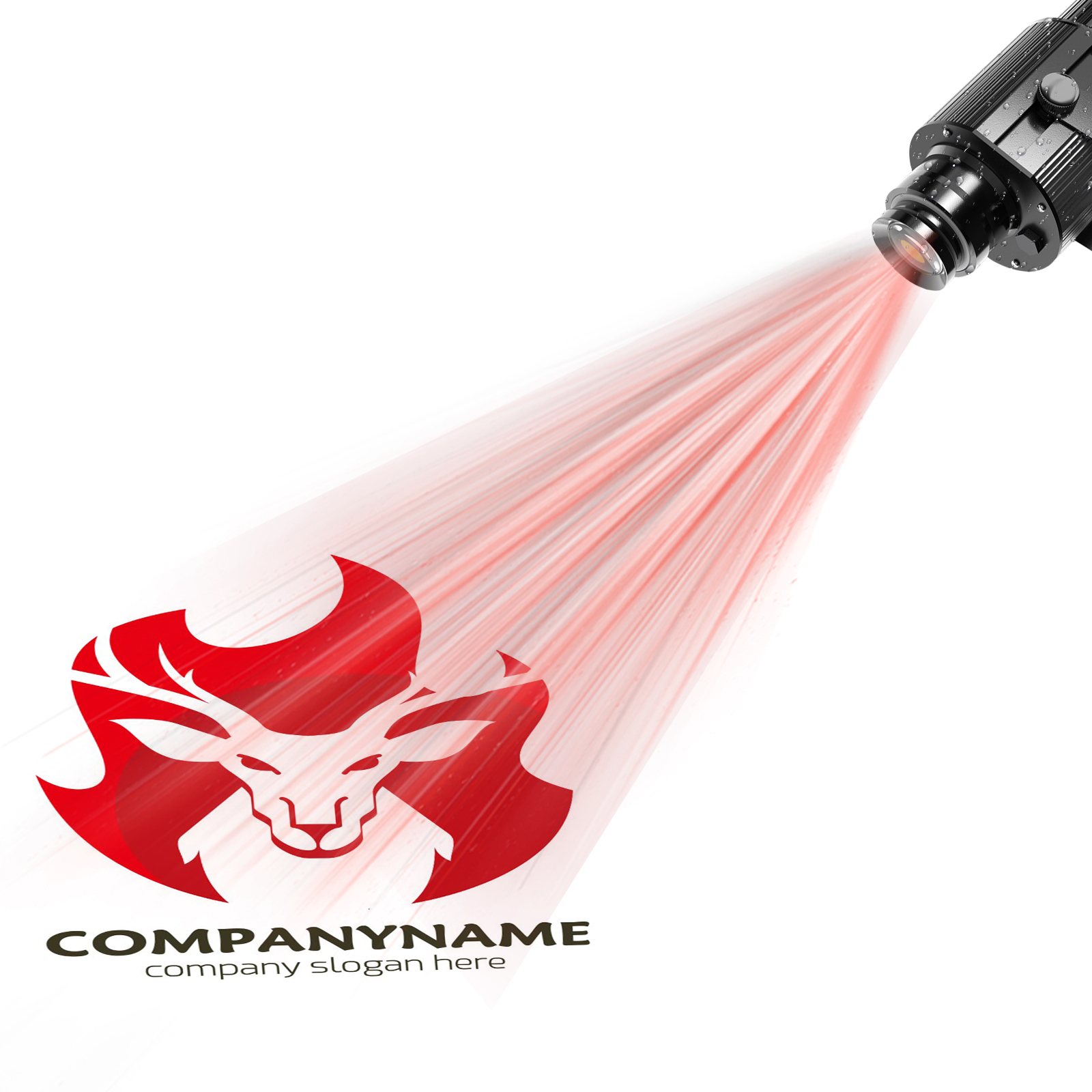 Enhance Your Business Presence: 90W IP67 Waterproof Outdoor Logo Light for Effective Store Illumination-JINGYU OPTOELEC