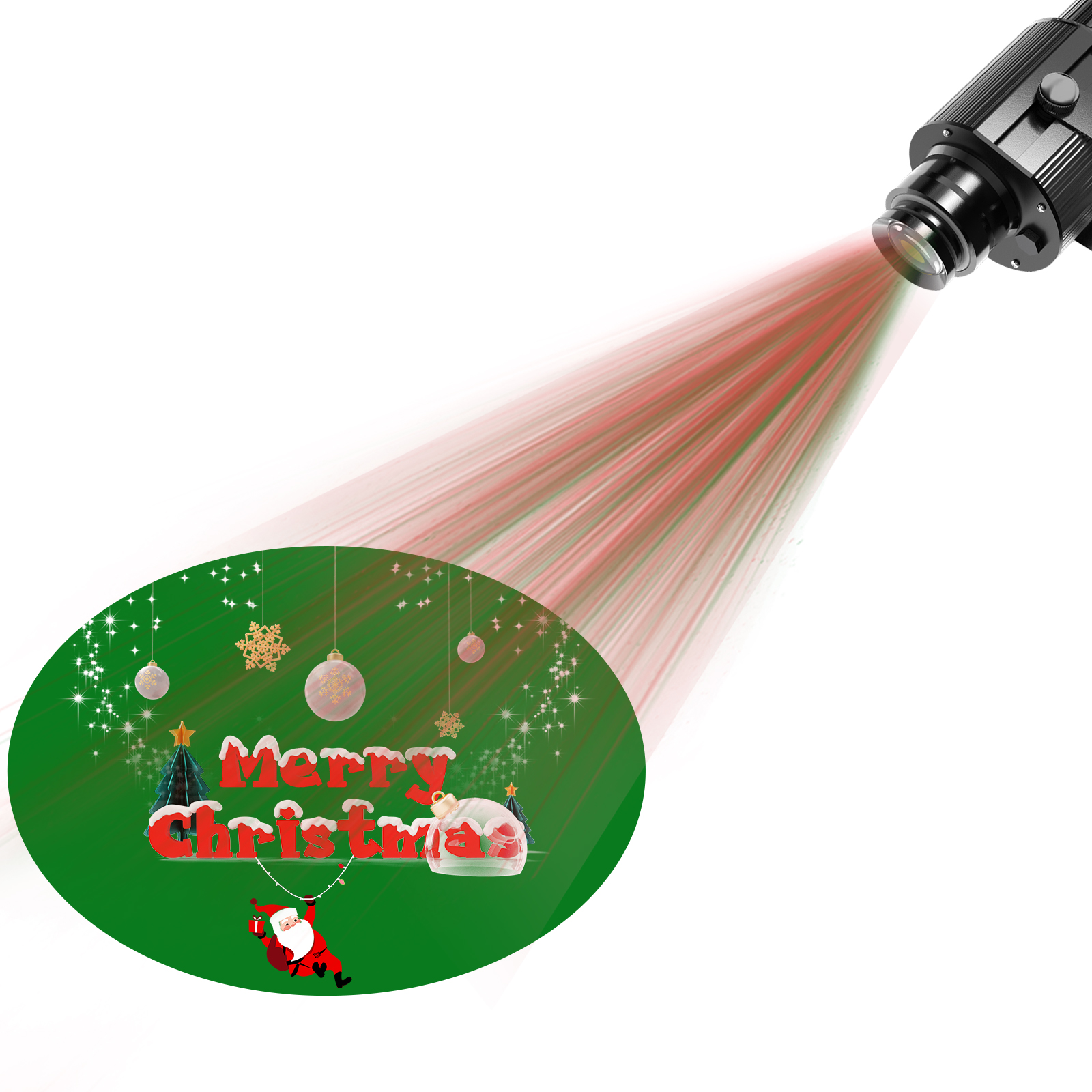 50W LED Gobo Projector for Christmas Decor - Free Gobo Offer Included-JINGYU OPTOELEC