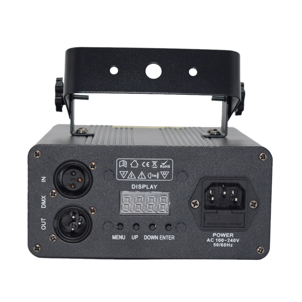 Stage Lighting Laser: Single Head, Full Color Lines, 15W Power, CE Certified