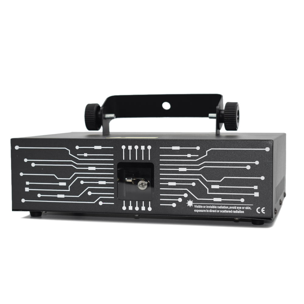 Enthralling 3W Full-Color Laser Lights - Dynamic, DIY Logo, CE Certified, Ideal for Events & Decor