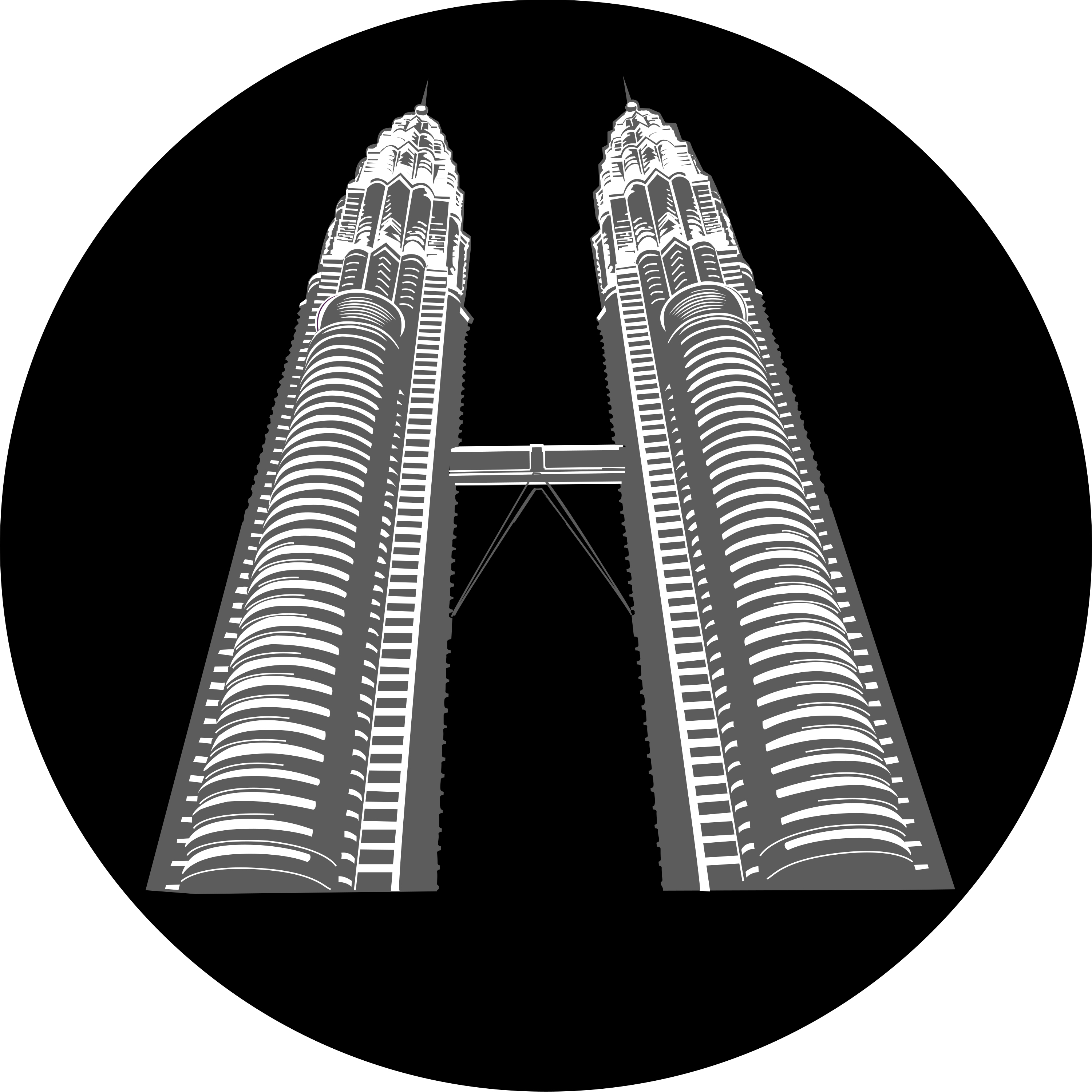 Twin Towers Luminescence: Gobo Portraits of Malaysia's Iconic Landmark-JINGYU OPTOELEC