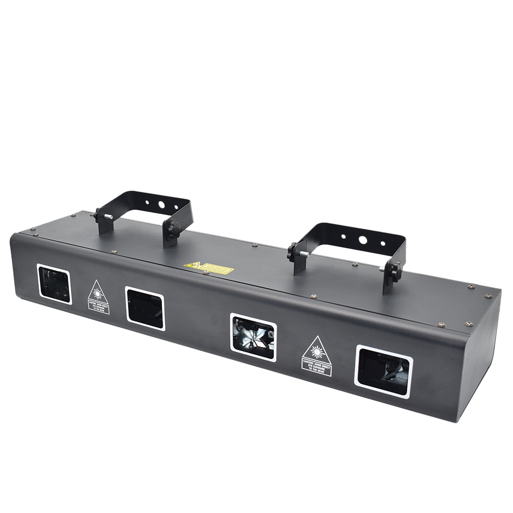 Professional 4 eyes Line Scanning Effect Laser Light Party Disco Beam Stage Lights