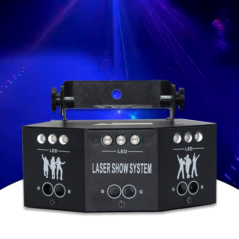 Laser Lights for Wedding: 15 Eyes, Full Color, 15W Power, Compact and CE Certified
