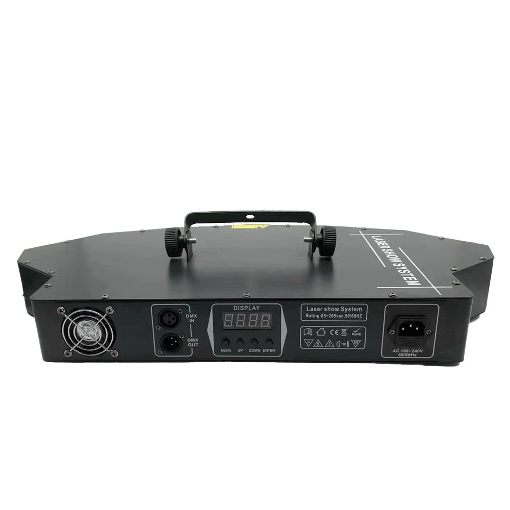 Factory Supply Full Color 6 Eye Fan Shaped Laser Light For Dj Night Clubs Party Pubs Bars