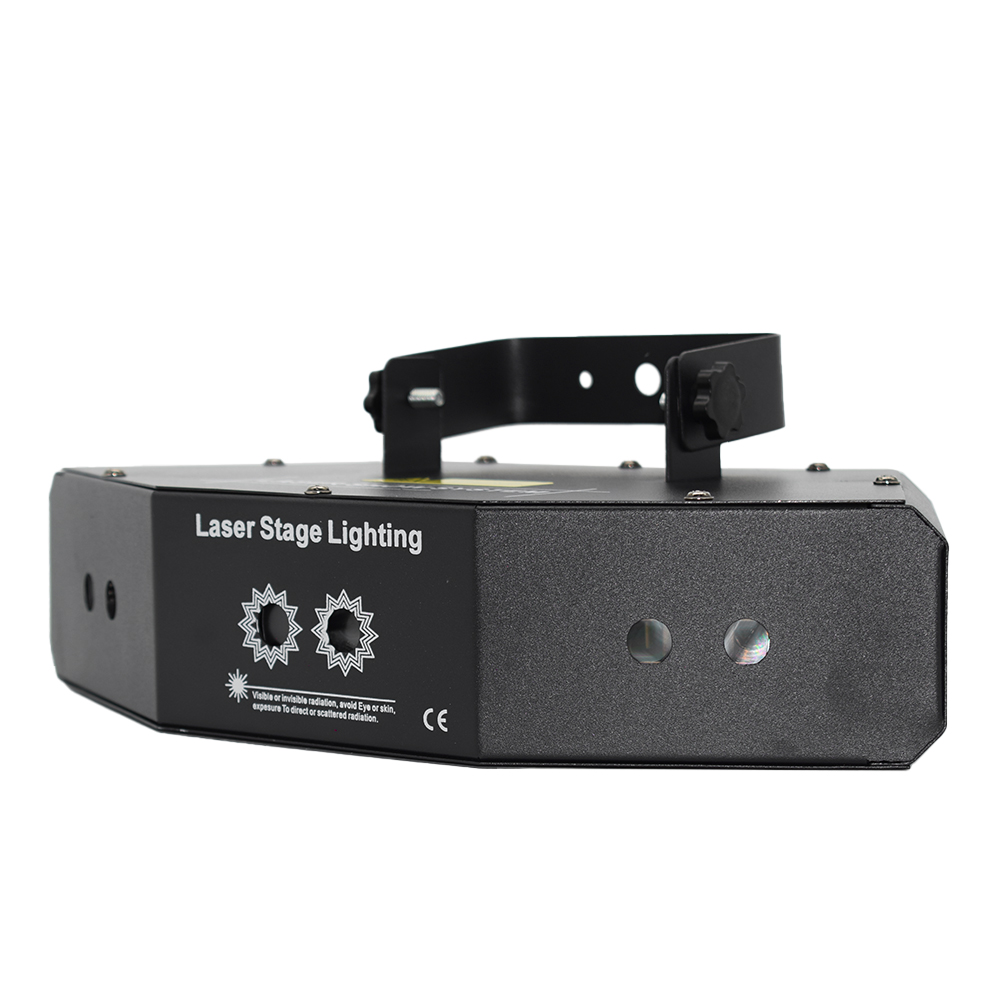 Wholesale Fan-Shaped 6-Eye Full Color RGB Pattern Laser Light DMX Stage Lighting Laser Lamp