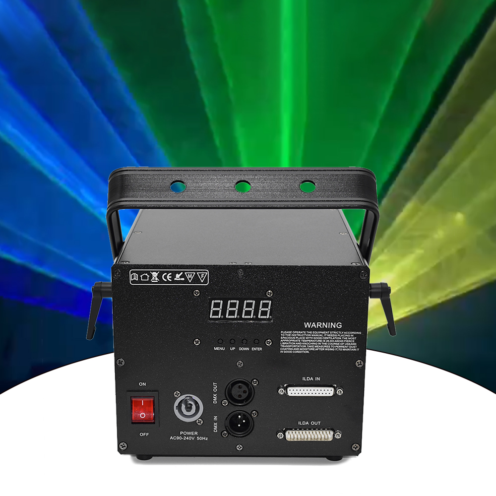 3W RGB Laser Light Full-Color, Animated Spectacle for Any Occasion