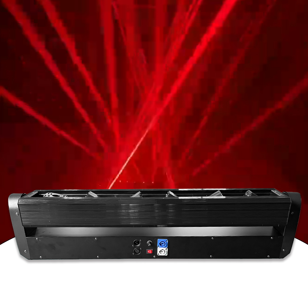 Dancing Light Laser: 6-Axis Single Red, 8000hr Life, 50W, DMX Control, CE-Certified