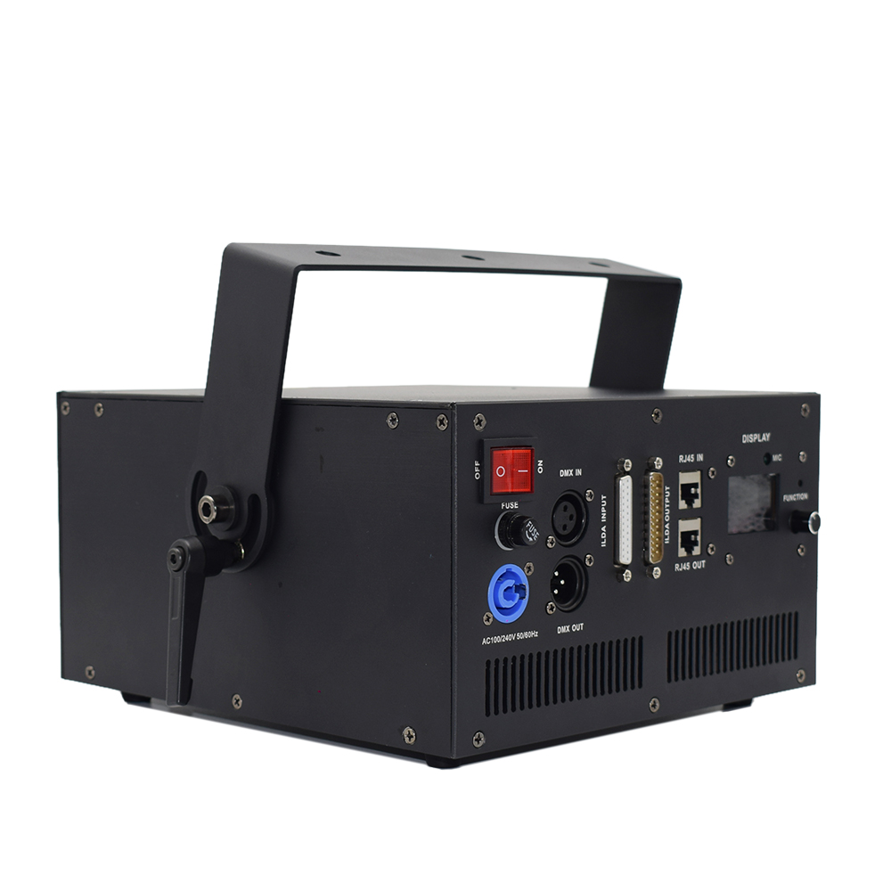 Professional Laser Lights: High-Powered 10W RGB, CE Certified, 8000hr Lifespan