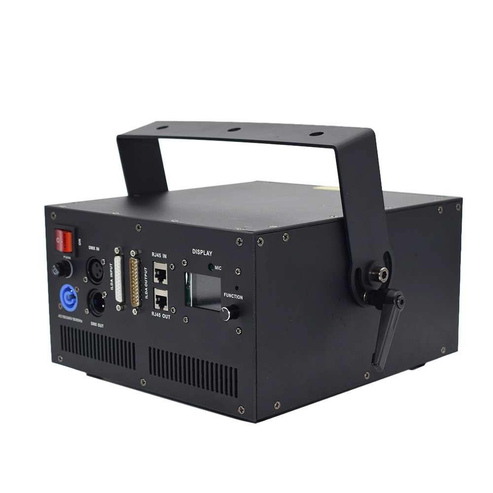 Professional Laser Lights: High-Powered 10W RGB, CE Certified, 8000hr Lifespan