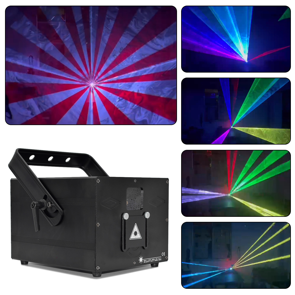 3W RGB Laser Light Full-Color, Animated Spectacle for Any Occasion