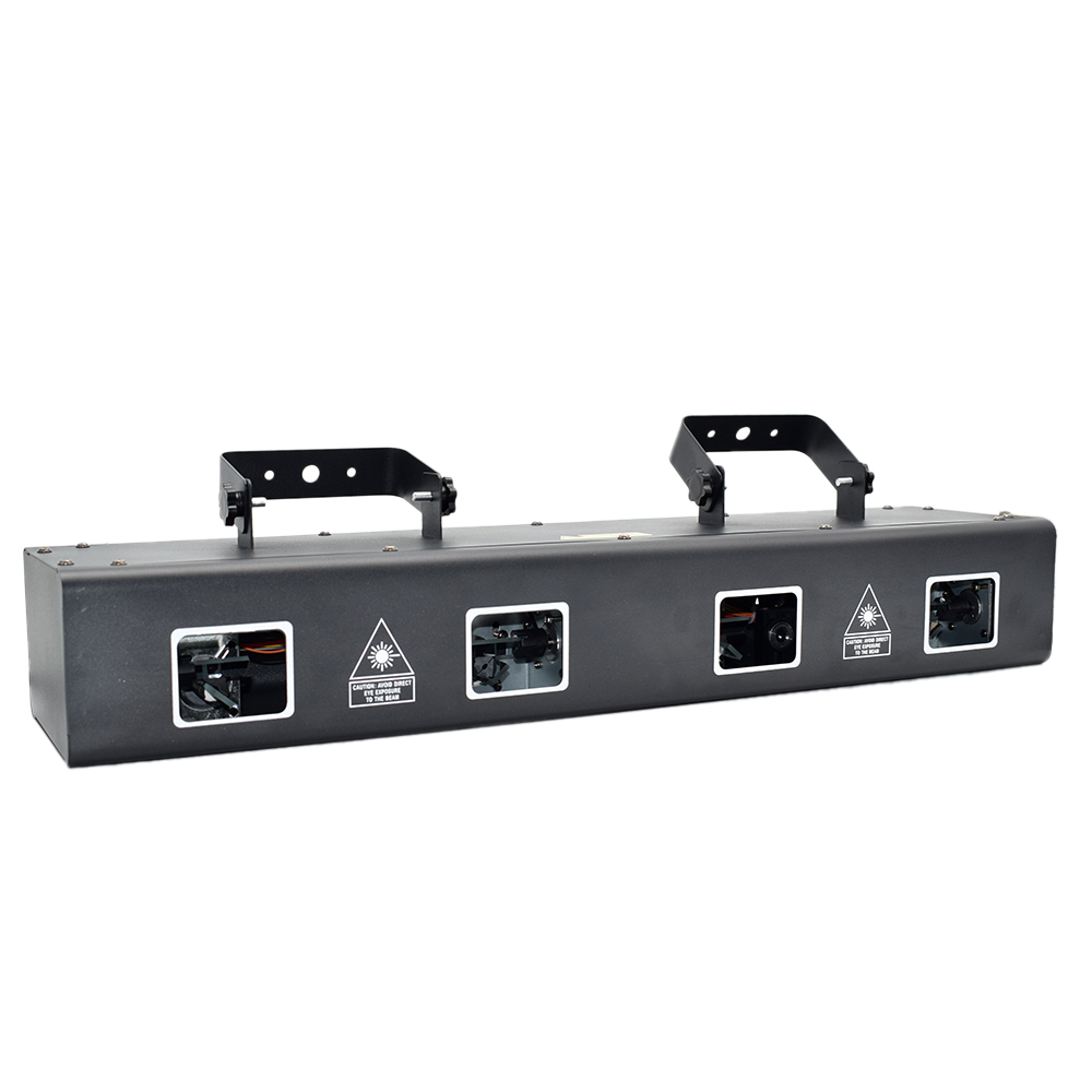 Professional 4 eyes Line Scanning Effect Laser Light Party Disco Beam Stage Lights