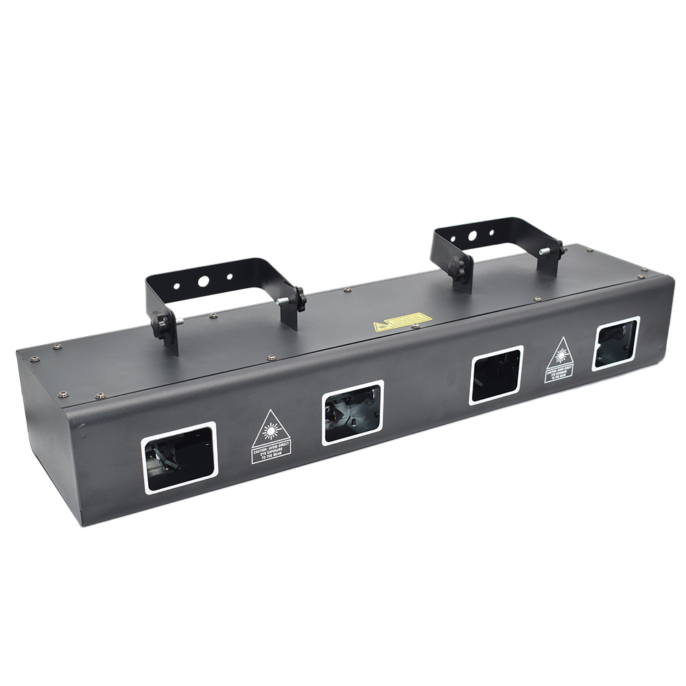Professional 4 eyes Line Scanning Effect Laser Light Party Disco Beam Stage Lights