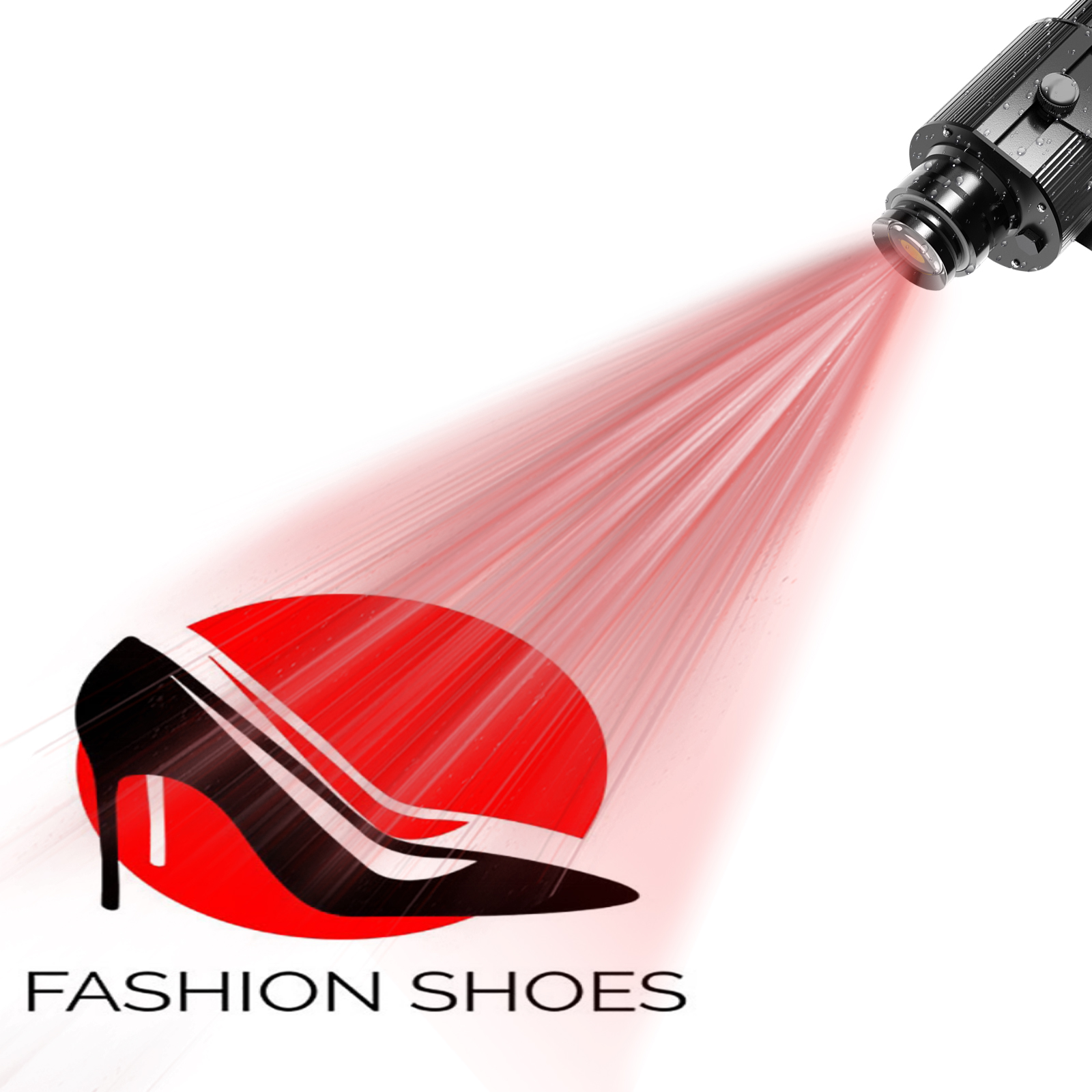 50W Waterproof LED Gobo Projector for Stylish Store Illumination - Custom Logos and Glass Gobos for Eye-catching Brand Promotion!-JINGYU OPTOELEC