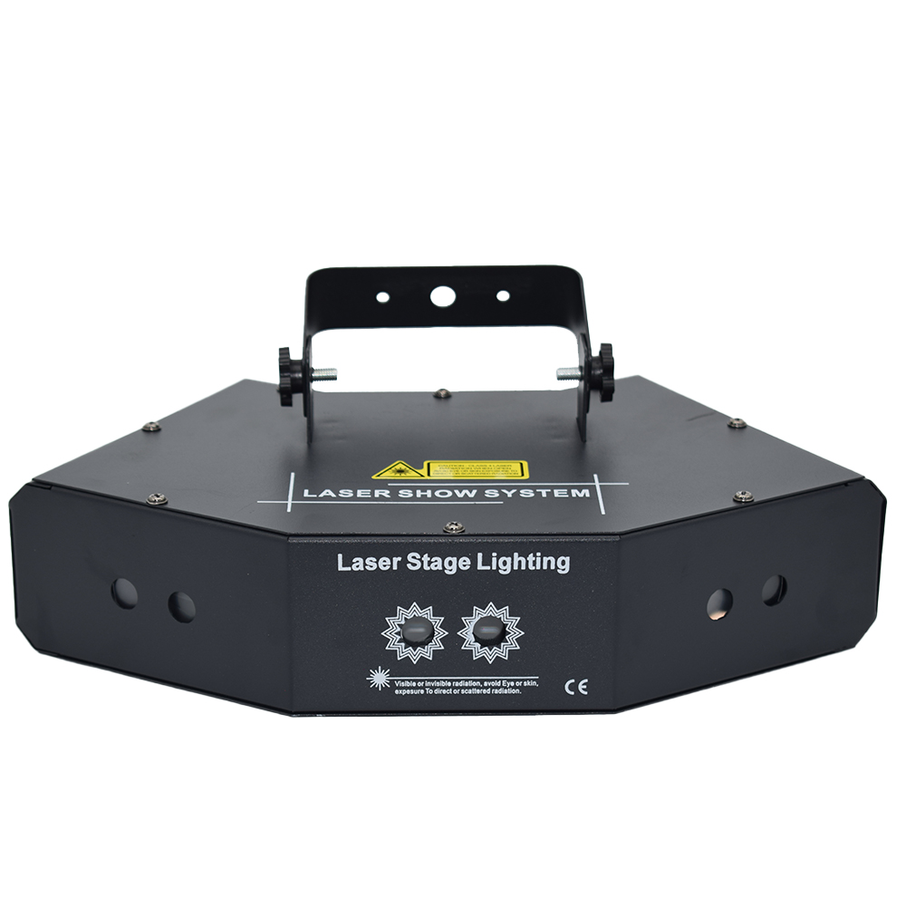 Wholesale Fan-Shaped 6-Eye Full Color RGB Pattern Laser Light DMX Stage Lighting Laser Lamp