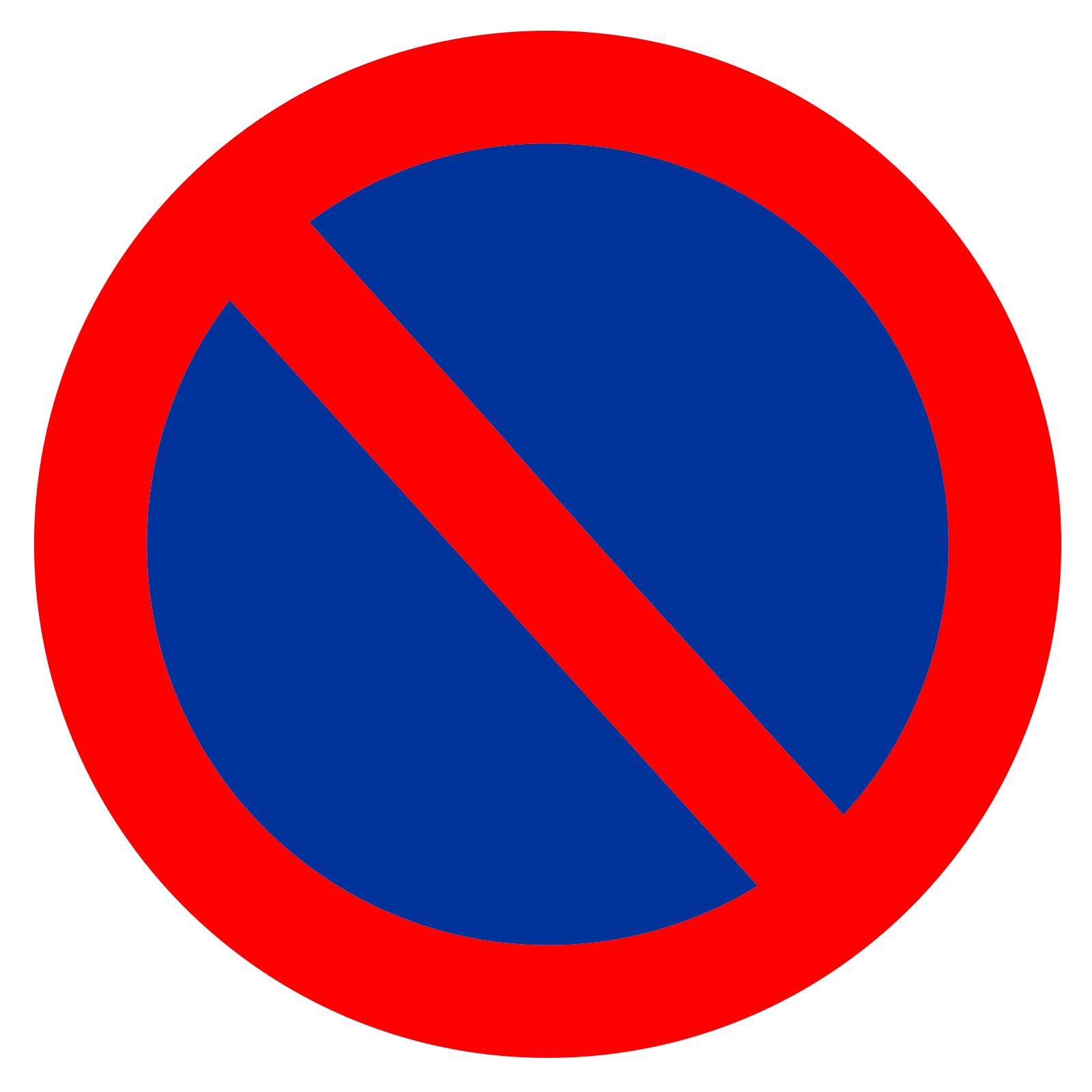 Custom Safety Signs Gobo Road Sign No Parking (Park) Sign تابلو توقف (پارک) ممنوع