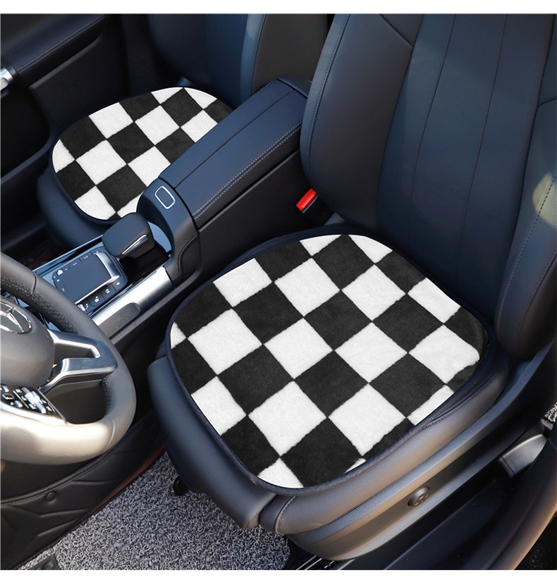 Plush Car Seat Cover