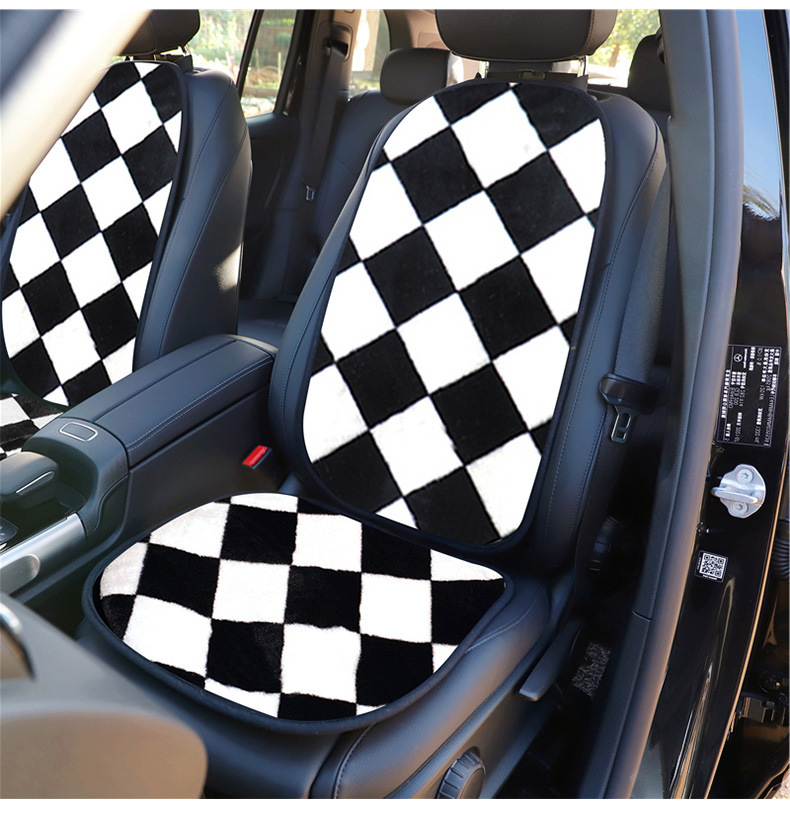 Plush Car Seat Cover
