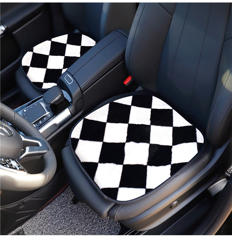 Plush Car Seat Cover