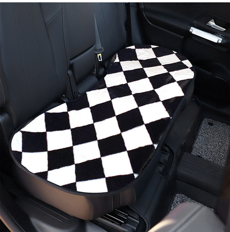 Plush Car Seat Cover