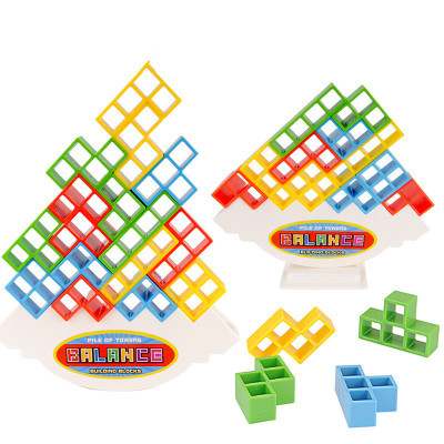 Balance Stacking Board Games Kids Adults Tower Block Toys For Family Parties