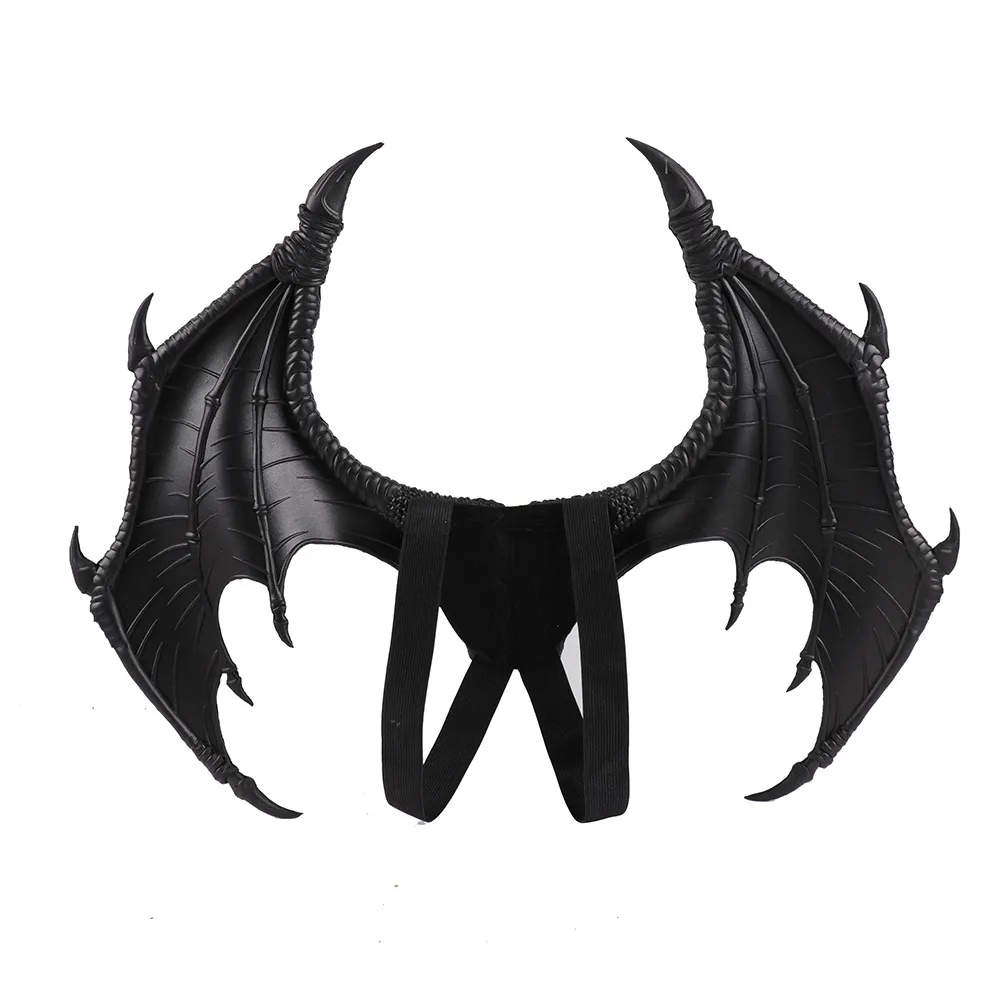 Dragon Wings Bat Wing Halloween Mardi Gras Demon Costume accessorio Co