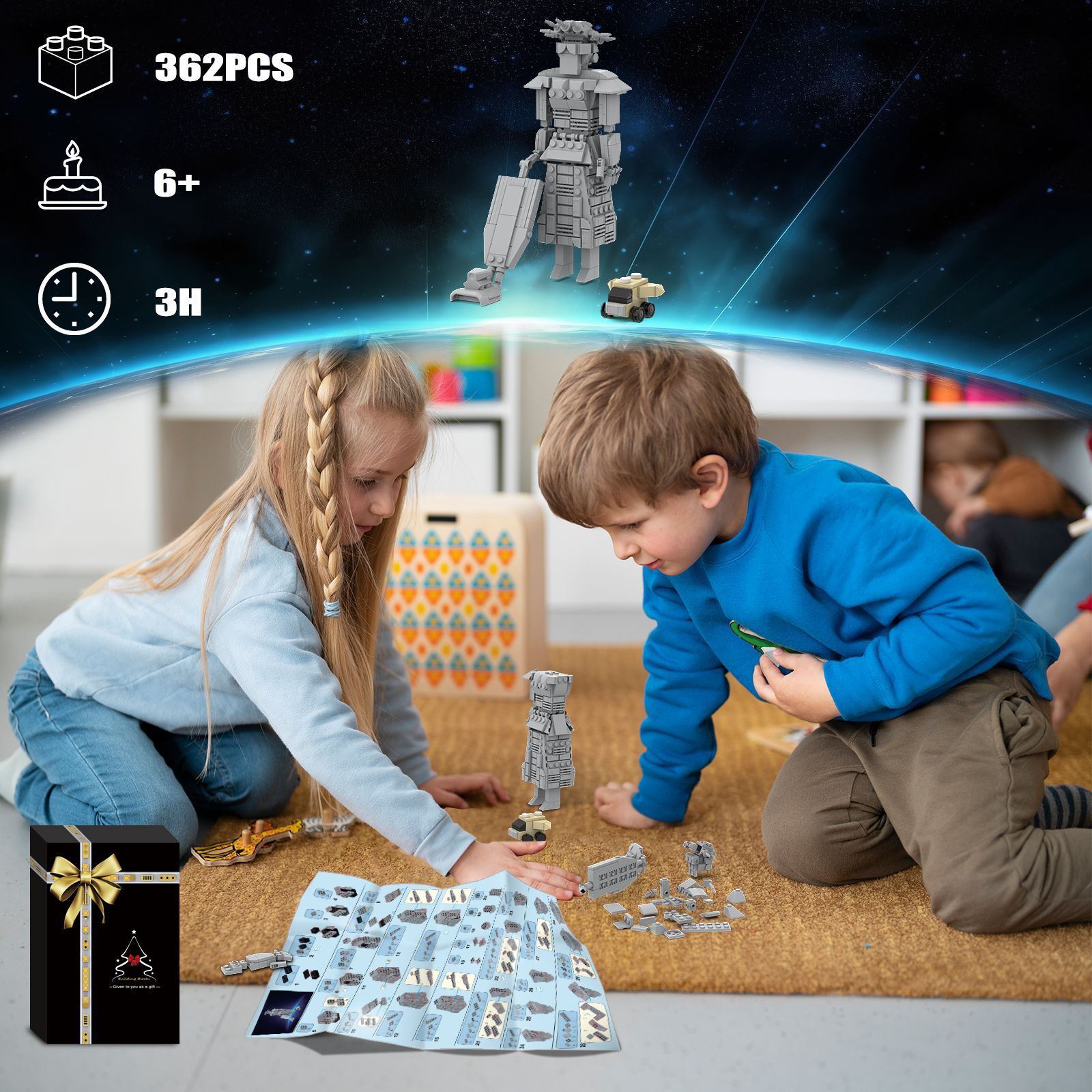 Space Eagle Building Blocks