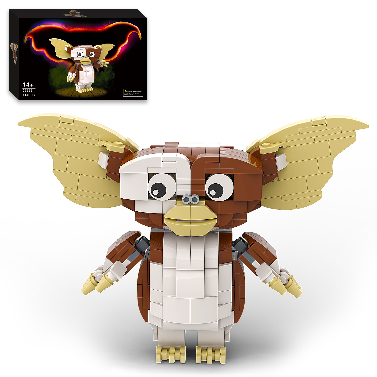 Gremlins pet building block model