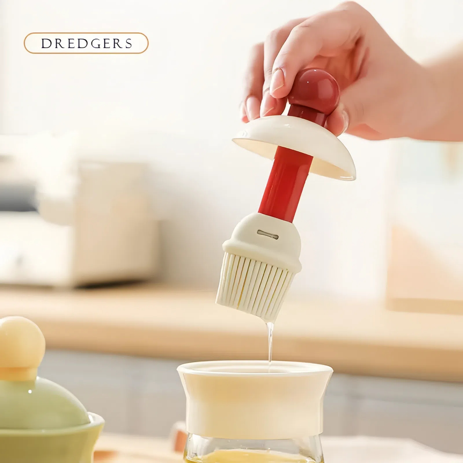 Oil brush bottle