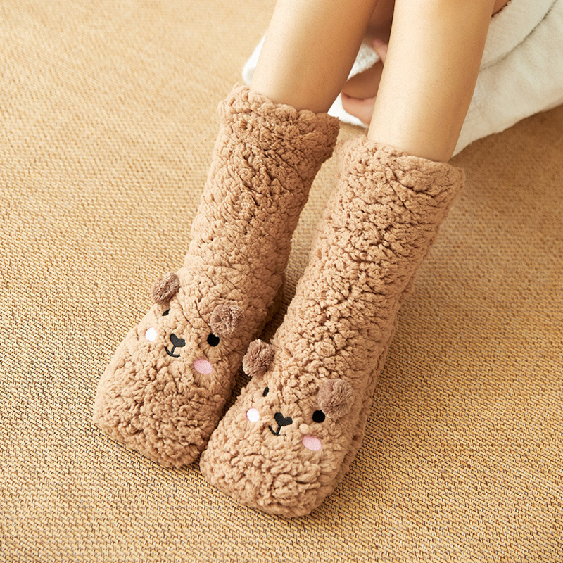 Comfortable Winter Soft Warm Slipper Socks