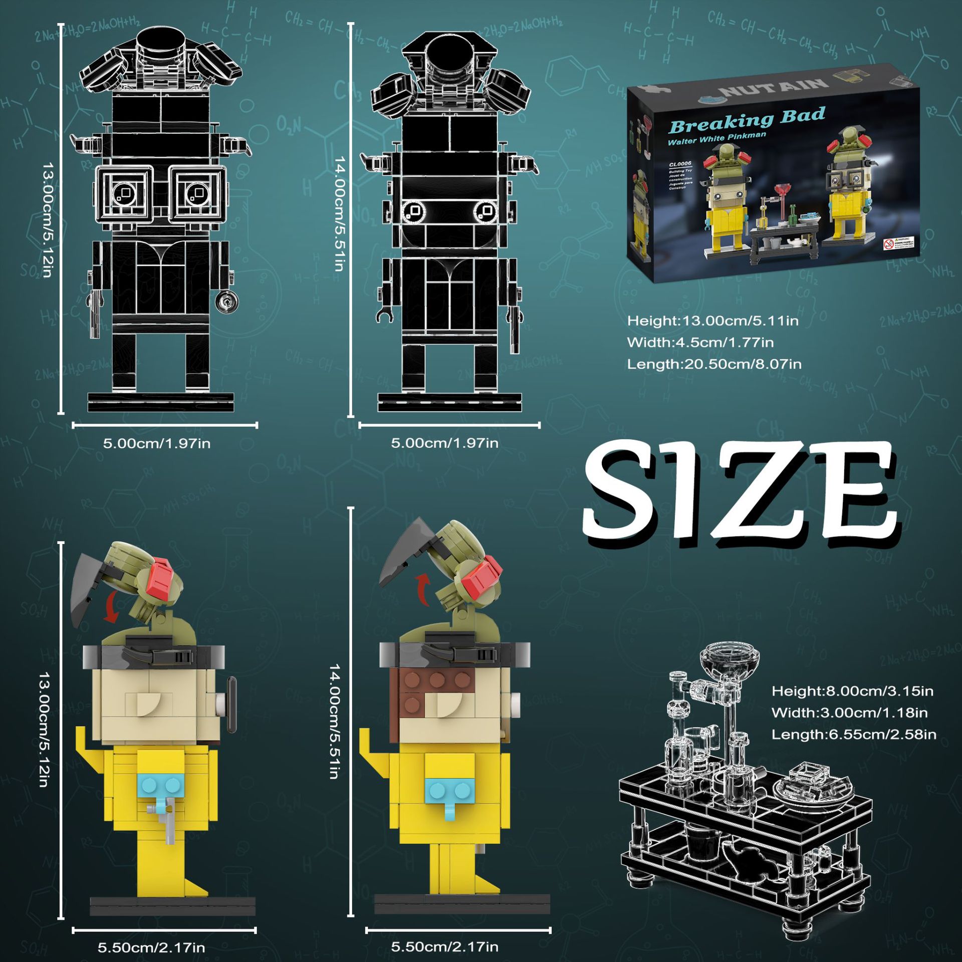 Breaking Bad Building Blocks Toys