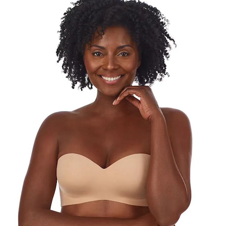Invisible strapless seamless sexy push-up bra