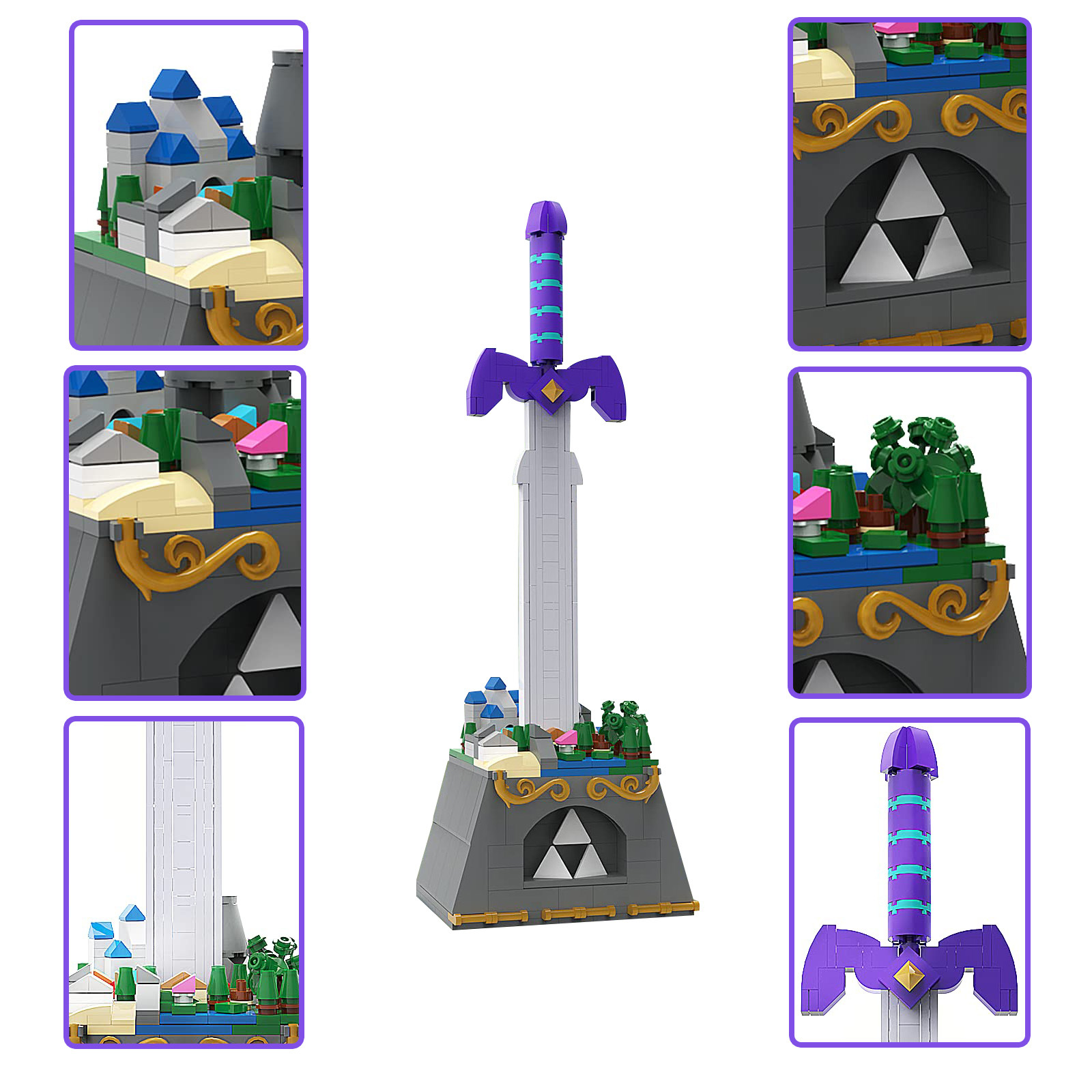Master Sword Building Block Toy