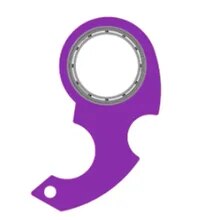 keychain fidget spinner