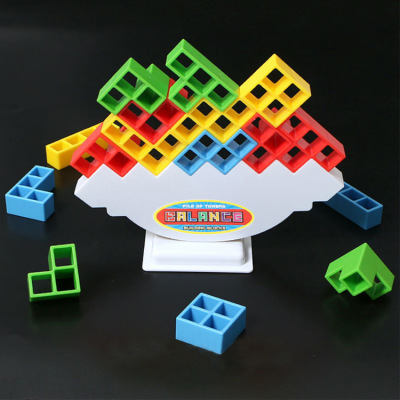 Balance Stacking Board Games Kids Adults Tower Block Toys For Family Parties