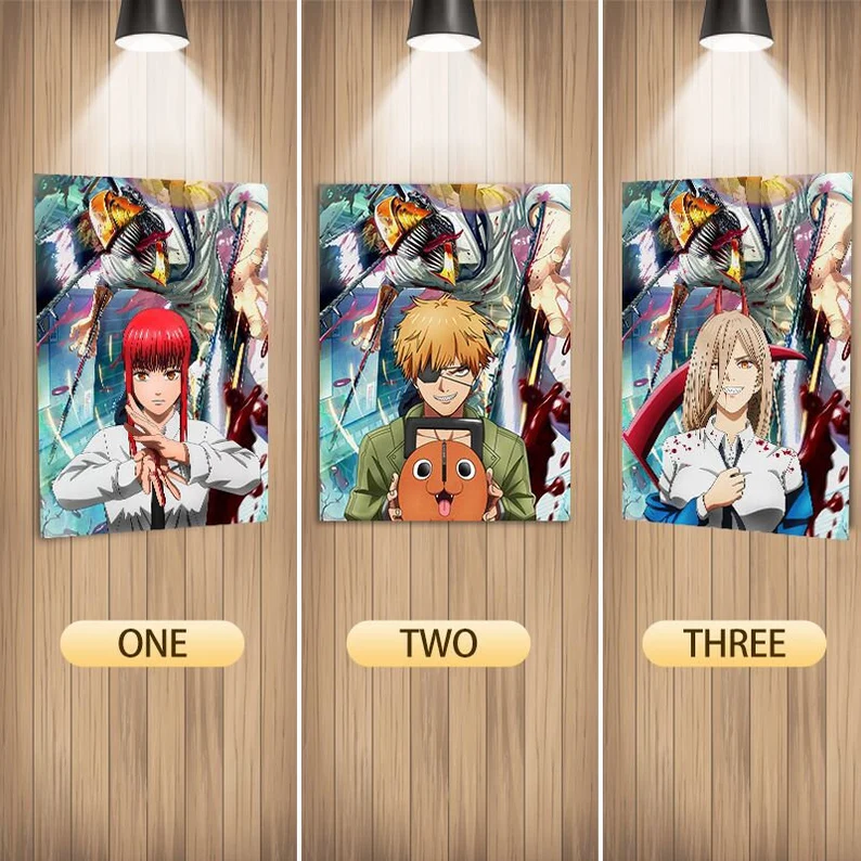 3D Lenticular Moving Anime Poster