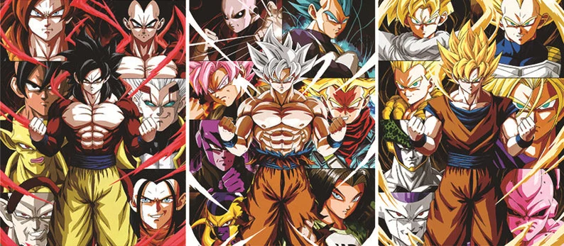 3D Lenticular Moving Anime Poster