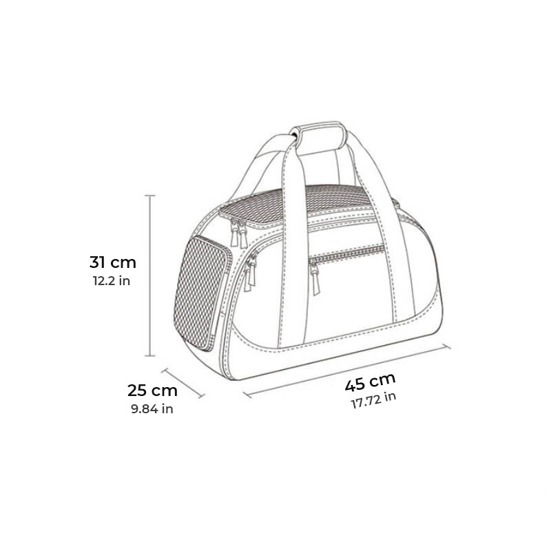 Travel Multifunctional Expandable Cat Carrier Bag