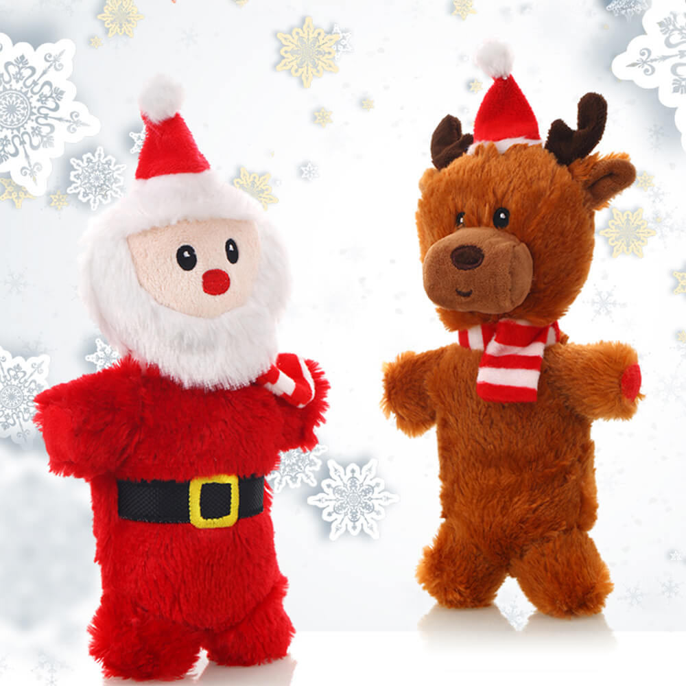 Plush santa claus doll online