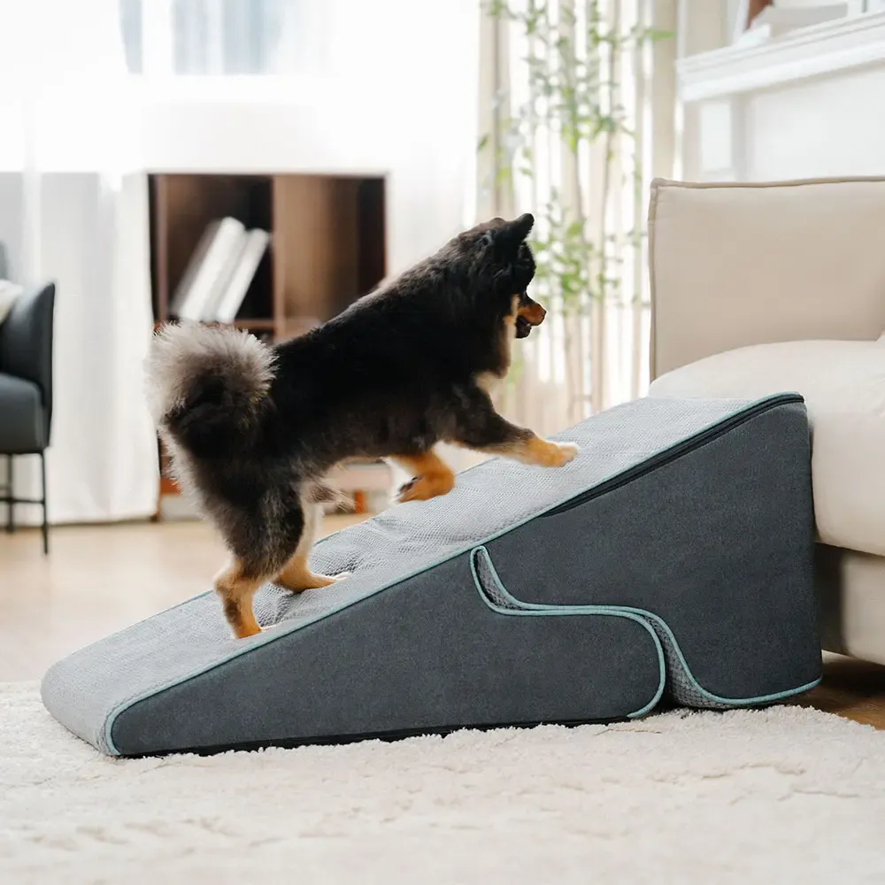 Multifunctional 2-in-1 Foldable Dog Steps with Ramp Mode