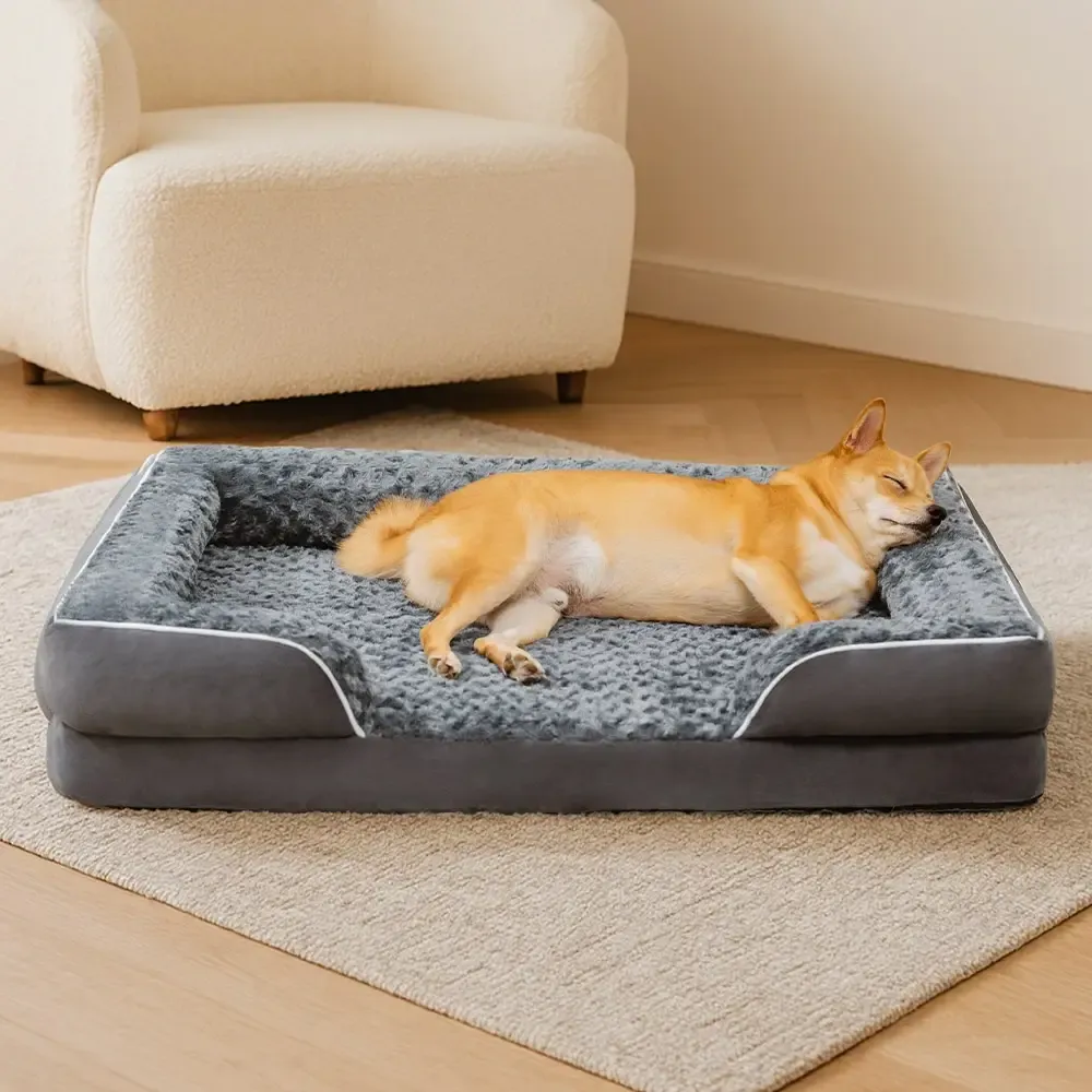 Detachable Water-Repellent Full Surround Support Orthopaedic Dog Bed