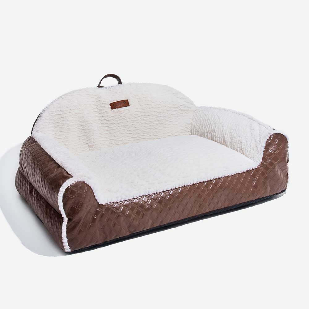 Classic Cosy Cushioning Pillow Bolster Dog Sofa Bed - Couch Potato