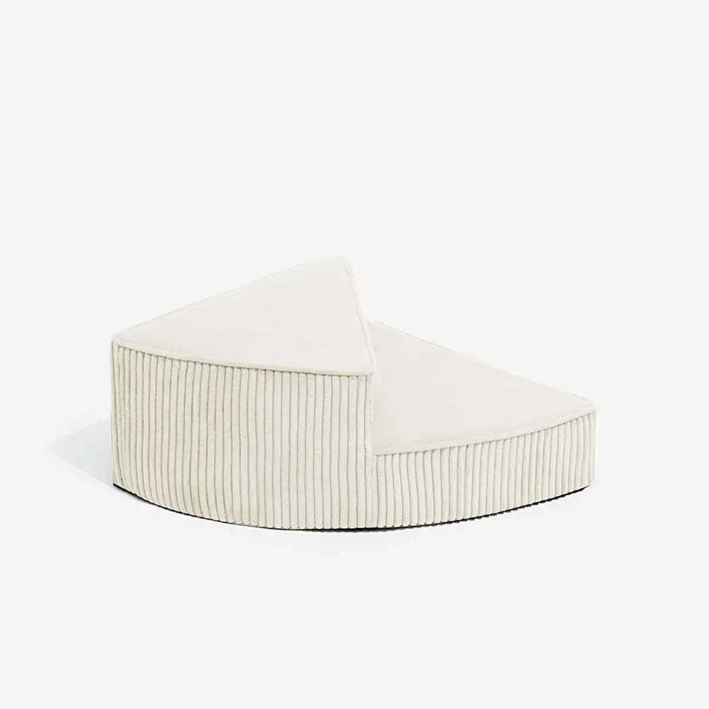 Cosy Corduroy Joint-Friendly Removable Spiral Pet Steps - CreamyStep