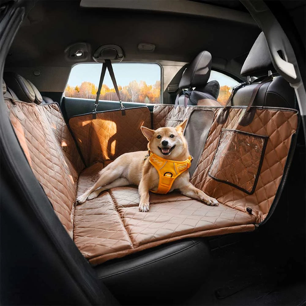Premium Faux Leather Multi-Use Water-repellent Car Dog Seat Cover - RideProtector