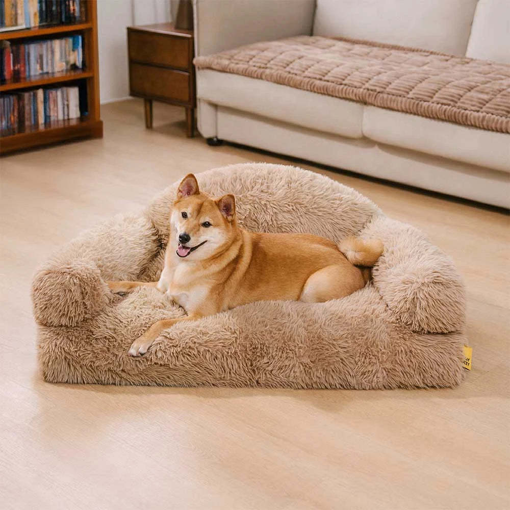 Plush Warm Removable Sponge Orthopaedic Dog Sofa Bed - FluffyHaven